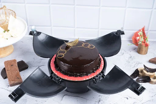 Chocolate Truffle Bomb Cake - Half Kg [Eggless]