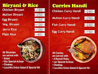 Dada Di Rasoi menu 2