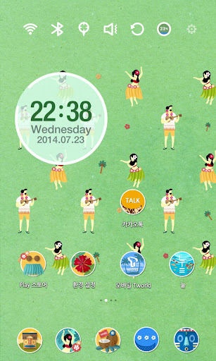 Aloha Hawaii Launcher Theme