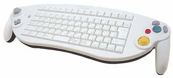 Ascii Keyboard Controller (No Cardboard) - Nintendo Gamecube - PAL/EUR/UKV