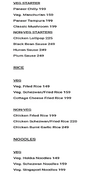 Fusion Kitchen menu 5