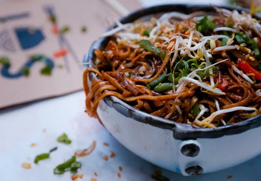 Veg Butter Garlic Udon Noodles