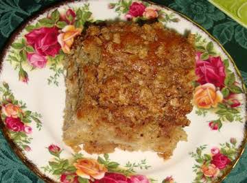 Rhubarb Coffee Cake