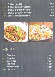 Falcon Restaurant menu 3