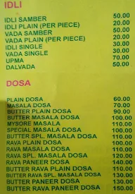 Muttu South Indian Anna menu 1