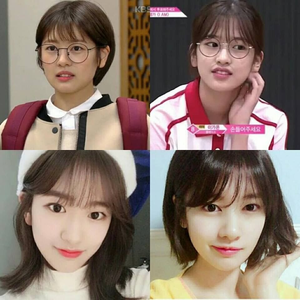 ive yujin jung so min lookalikes