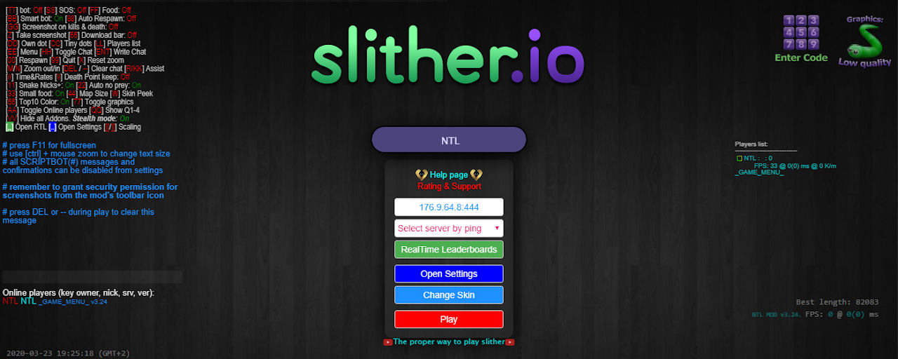 NTL MOD for Slither.io Preview image 2