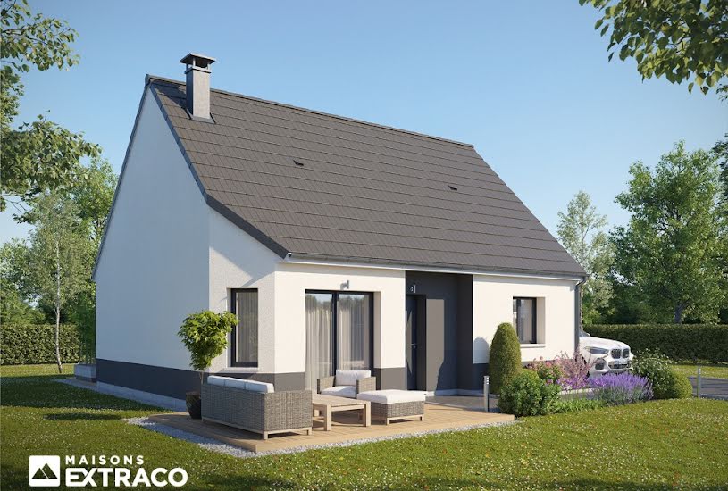  Vente Terrain + Maison - Terrain : 512m² - Maison : 85m² à Bouafles (27700) 