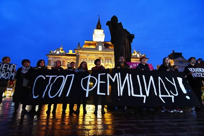 Protest u Novom Sadu zbog novog femicida u Vojvodini