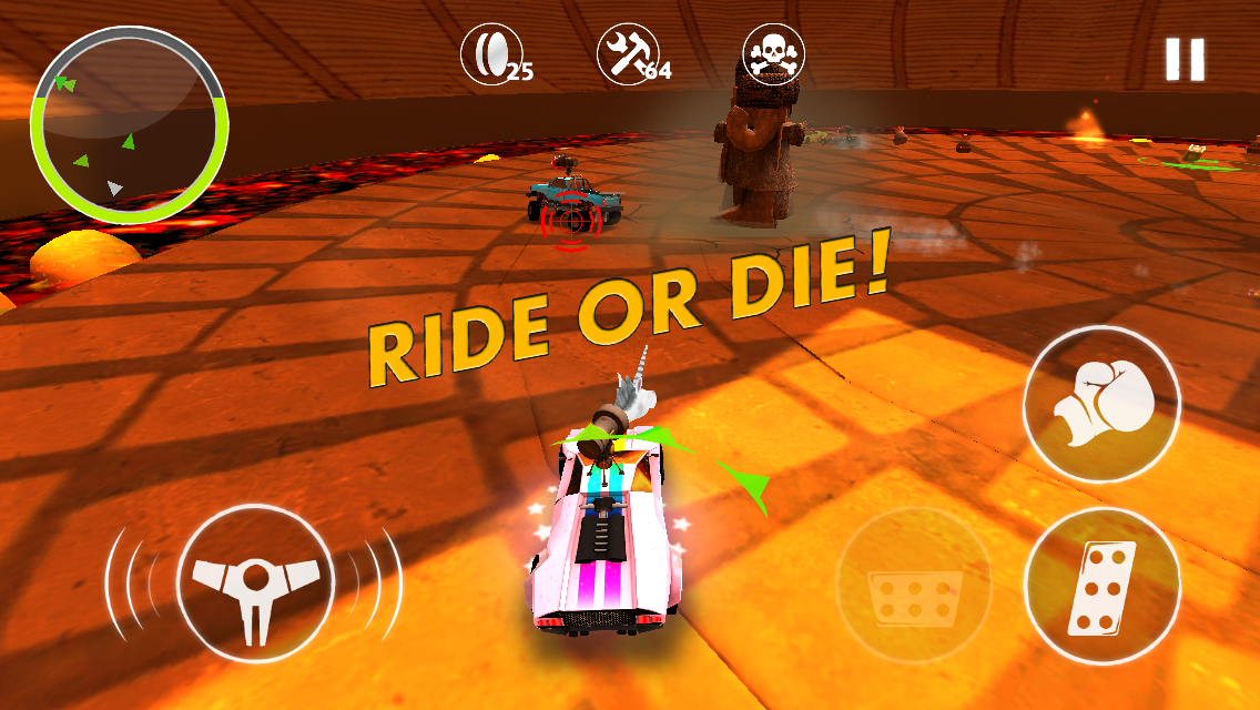  Nitro Punch Car Game: captura de tela 