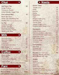 Natraj Tea Post menu 1