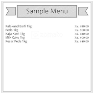 Jagnath Sweets And Dry Fruits menu 1