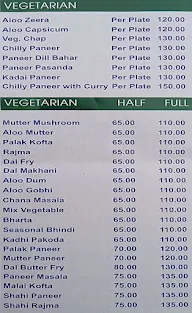 Mehfil Dhaba menu 5