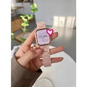 Dây Đeo Đồng Hồ Bằng Silicone Cho Apple Watch 49Mm 41Mm 45Mm 44Mm 40Mm 42Mm 38Mm Series I - Watch Series Ultra 8 7 6 Se Series 5 4 3 2