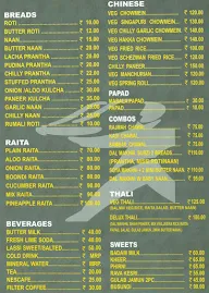 Malgudi Kitchen menu 3