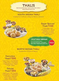 Sagar Ratna menu 5