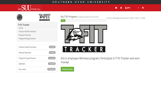 T-Fit Tracker