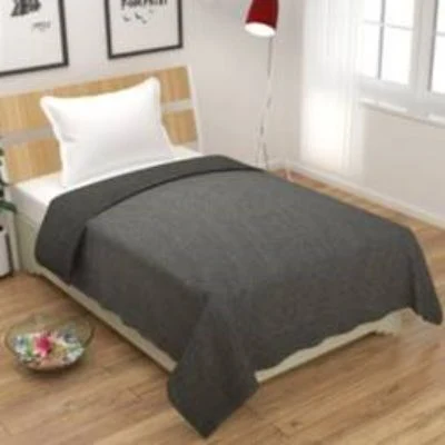 Home Ew Emporio Blanket Solid Grey 1 Pc