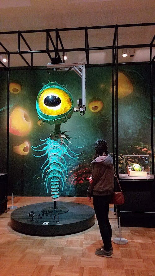 Animating Life, Laika Exhibit at Portland Art Museum, the art and the science behind the giant eye sea creatures of Kubo