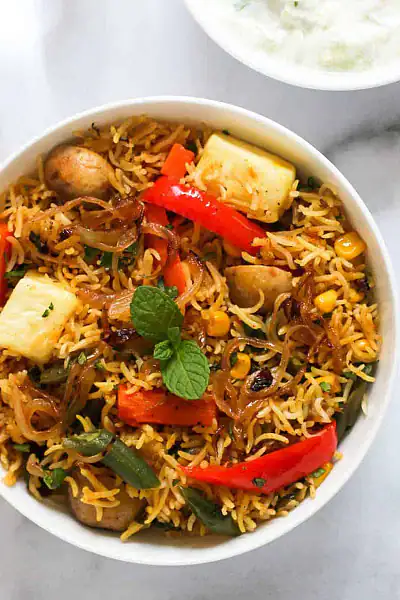 Paneer Lababdar Biryani Bowl