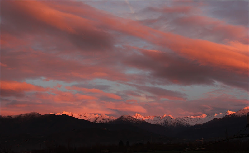 ALBA SULLE ALPI di gian