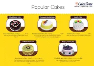 CakeZone menu 3