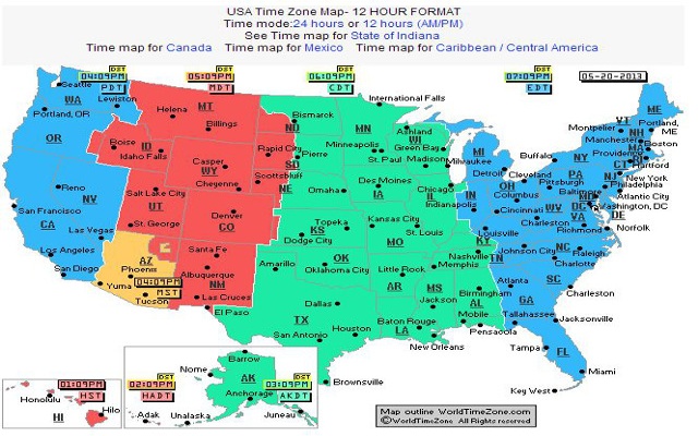 Us Time Zones Chrome Web Store