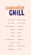 Quarantine & Chill - Pinterest Idea Pin item