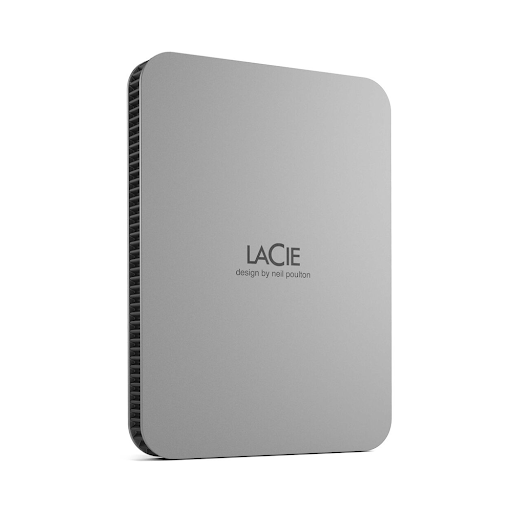 Ổ Cứng Di Động HDD LaCie Mobile Drive 2022 5TB USB-C 3.2 gen 1 (Bạc) - STLP5000400