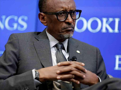 Rwandan President Paul Kagame speaks about 'Flagship Reforms for a More Effective African Union', at the Brookings Institution in Washington, US, September 21, 2017. /REUTERS