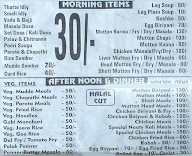 Hotel Gowda's menu 2