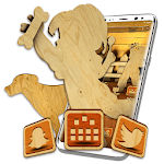 Cover Image of Download Wooden Art Launcher Theme 1.0.0 APK