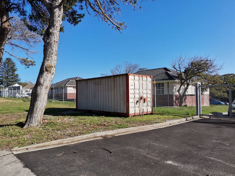 Prospect Road residents are fuming over an "abandoned" container left there for about 10 months