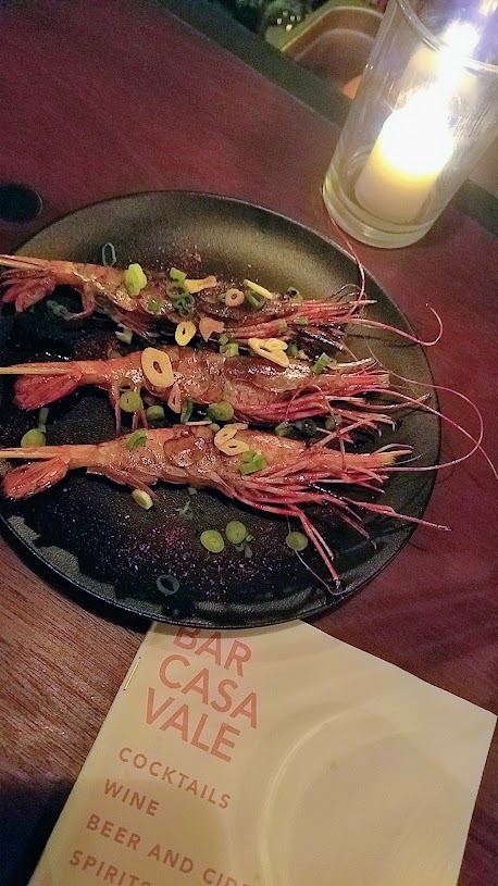 Bar Casa Vale, Grilled Prawns