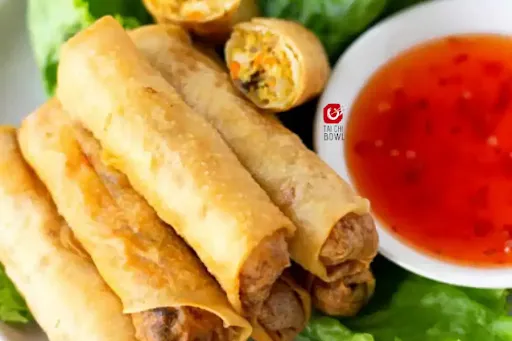 Veg Spring Rolls [4 Pcs]