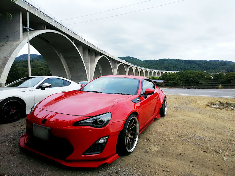 86の長野県・美ヶ原高原ビーナスライン・お尻・ロケットバニー・ローマン橋に関するカスタム事例の投稿画像23枚目