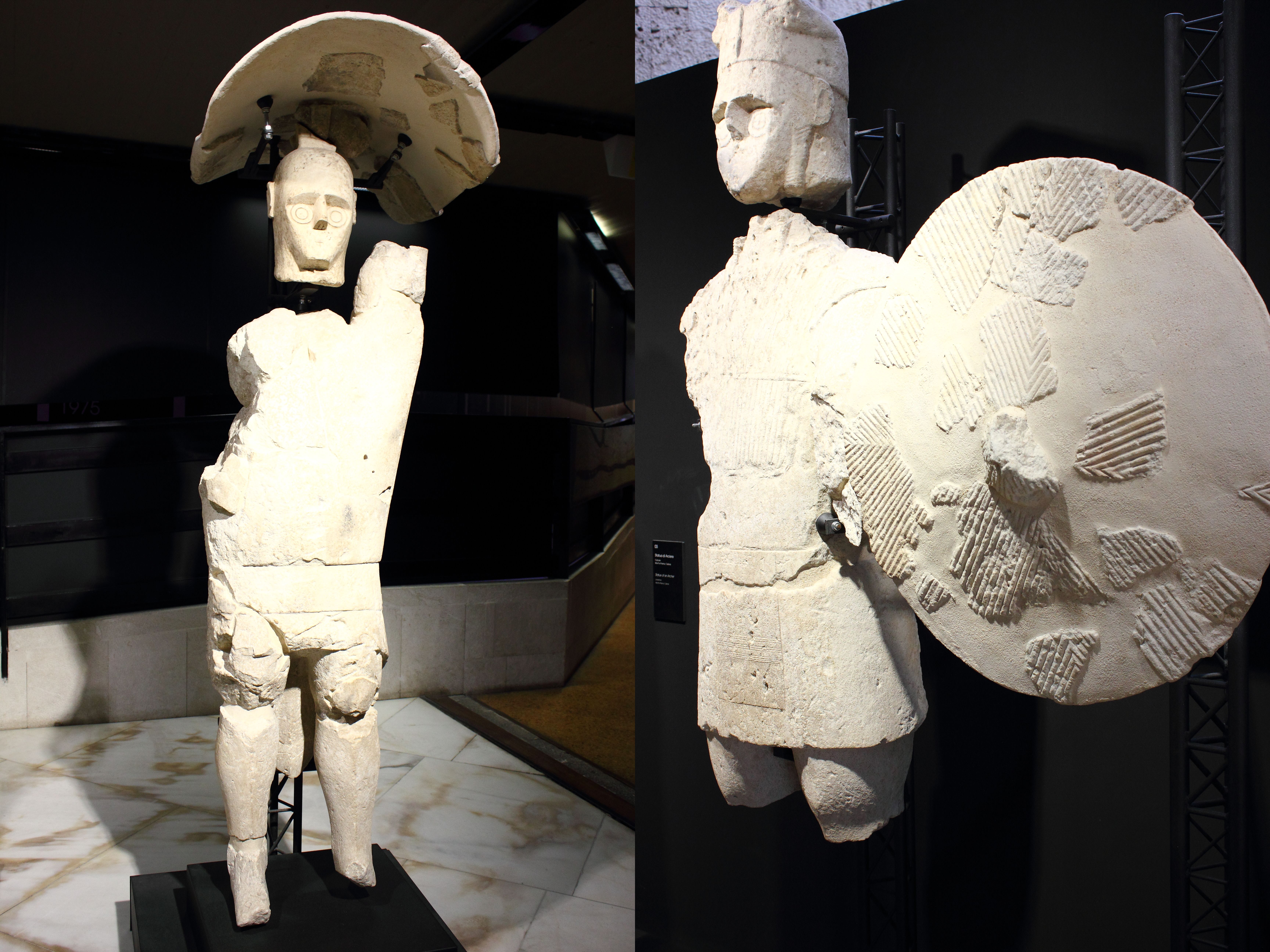 Visita al Museo-Sculture dei Giganti Mont'e Prama di ariosa