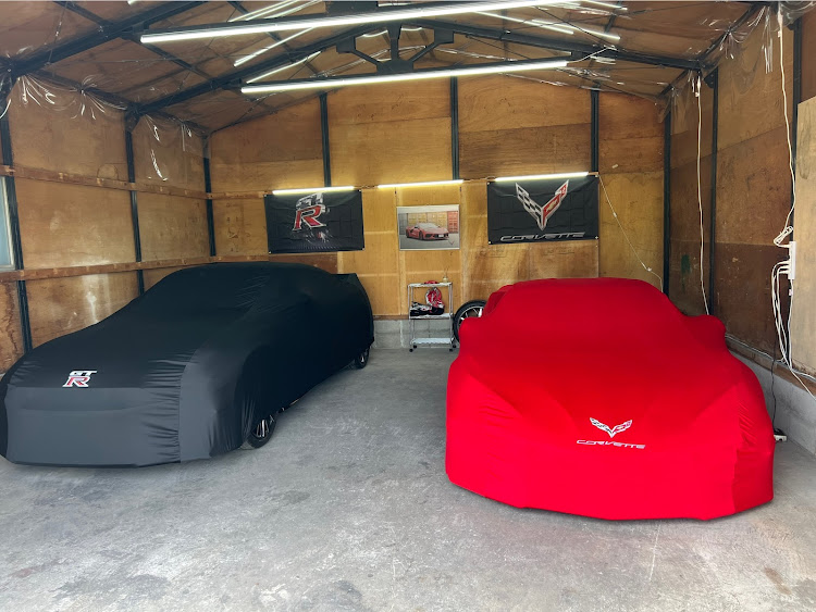 NISSAN GT-RのコルベットC8・GTR35・エアフォースエアサス・ボディカバー最高に関するカスタム事例の投稿画像4枚目