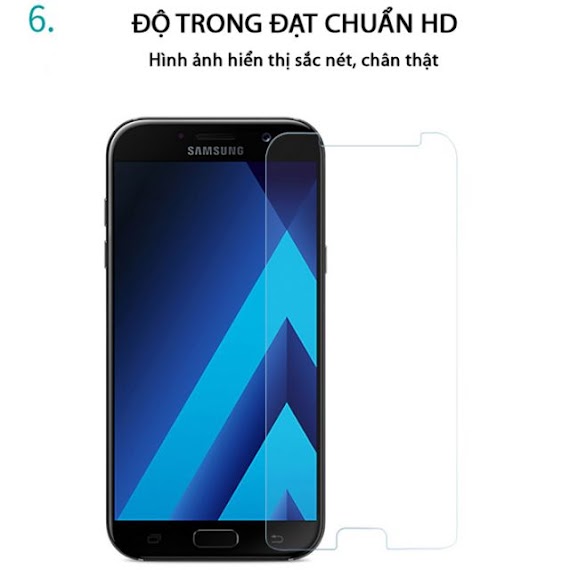 Samsung Galaxy A5 2017 Kính Cường Lực Kèm Phụ Kiện Dán