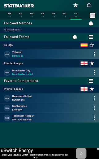 Football live scores & stats  screenshots 8