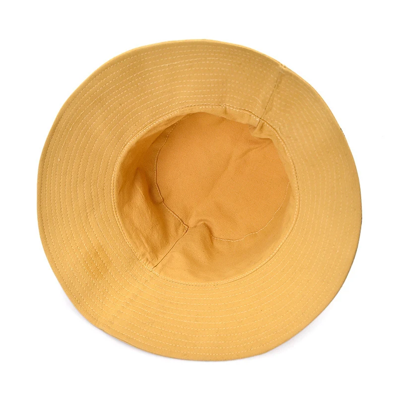 Chapeau de pêcheur imprimé Double face pour femmes, à grand bord, à la mode