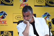 Orlando Pirates coach Jose Riveiro during the MTN8 semi final press conference at PSL Headquarters on September 21, 2023.