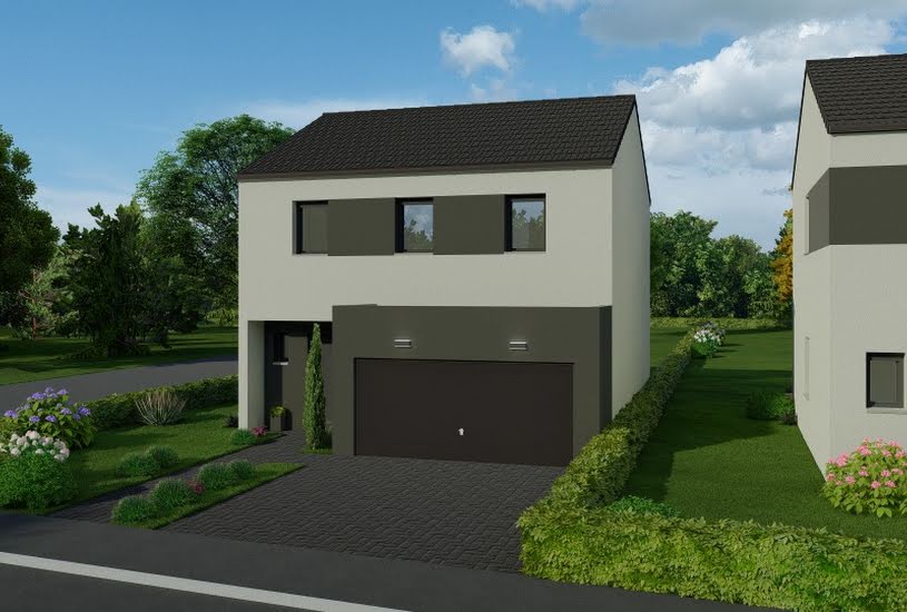  Vente Terrain + Maison - Terrain : 470m² - Maison : 101m² à Ugny (54870) 