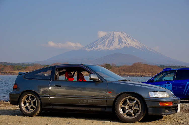 CR-Xの精進湖でコラボ・素敵な出会いに感謝✨・富士山って良いな・いつもありがとうございますに関するカスタム事例の投稿画像3枚目