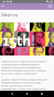 Festiwal Chopin i jego Europa(圖2)-速報App