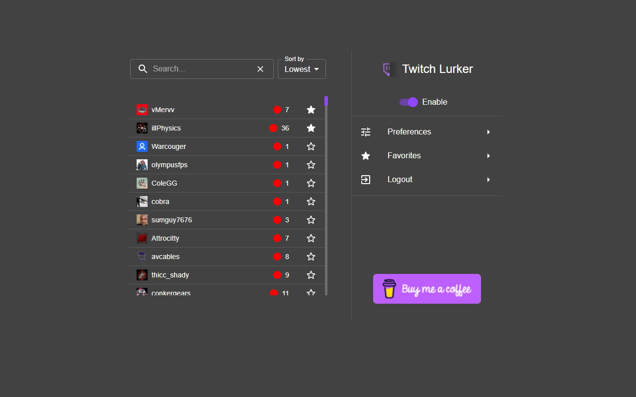 Twitch Lurker Preview image 3