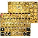 تحميل التطبيق Gold Glitter Emoji Keyboard التثبيت أحدث APK تنزيل