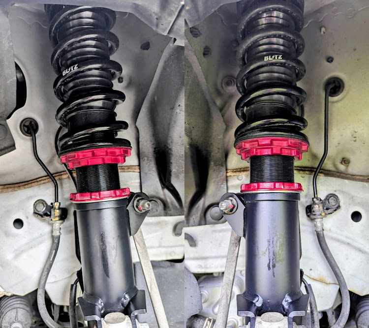 Nボックスカスタムの車高調・車高調整・ブリッツ車高調・BLITZ DAMPER ZZ-R・DANPER ZZ-Rに関するカスタム事例の投稿画像1枚目
