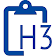 H3Survey icon