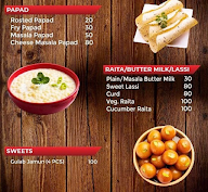 Krishna Dalbati Restro Udaipurwala menu 4